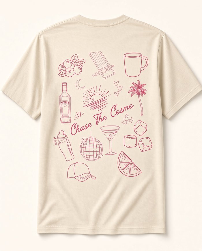 T-shirt Chase The Cosmo - dos